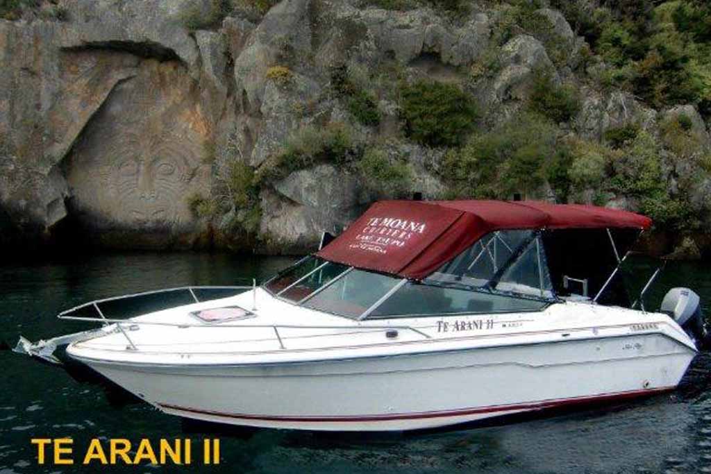 te arani 2 taupo boat for charter